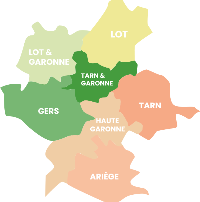 carte département